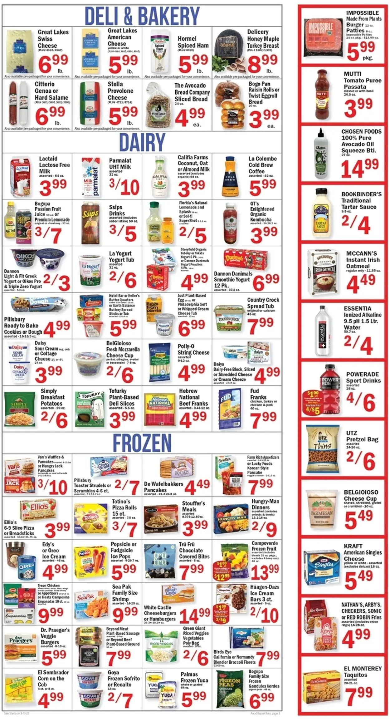 Catálogo de Food Bazaar Current weekly ad 13 de marzo al 19 de marzo 2025 - Página 3