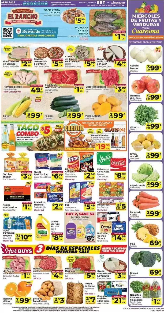 Weekly ad Current deals and offers from April 9 to April 15 2025 - Page 1
