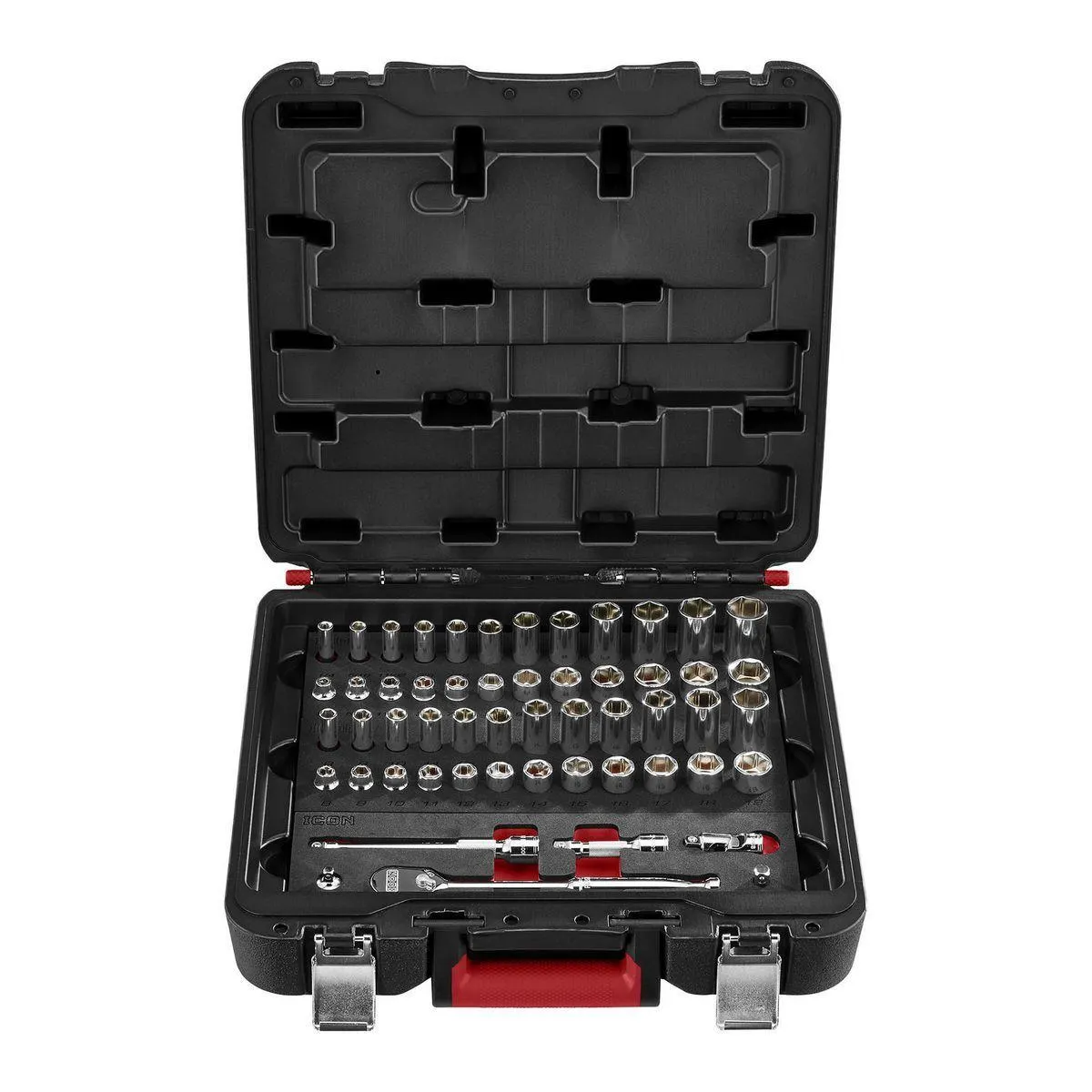 3/8 in. Drive SAE and Metric Modular General Service Socket Set, 54-Piece