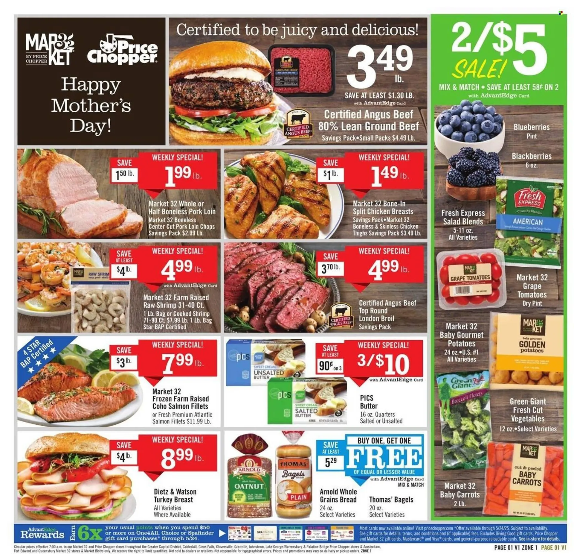 Weekly ad Price Chopper Weekly Ad from May 11 to May 17 2025 - Page 1