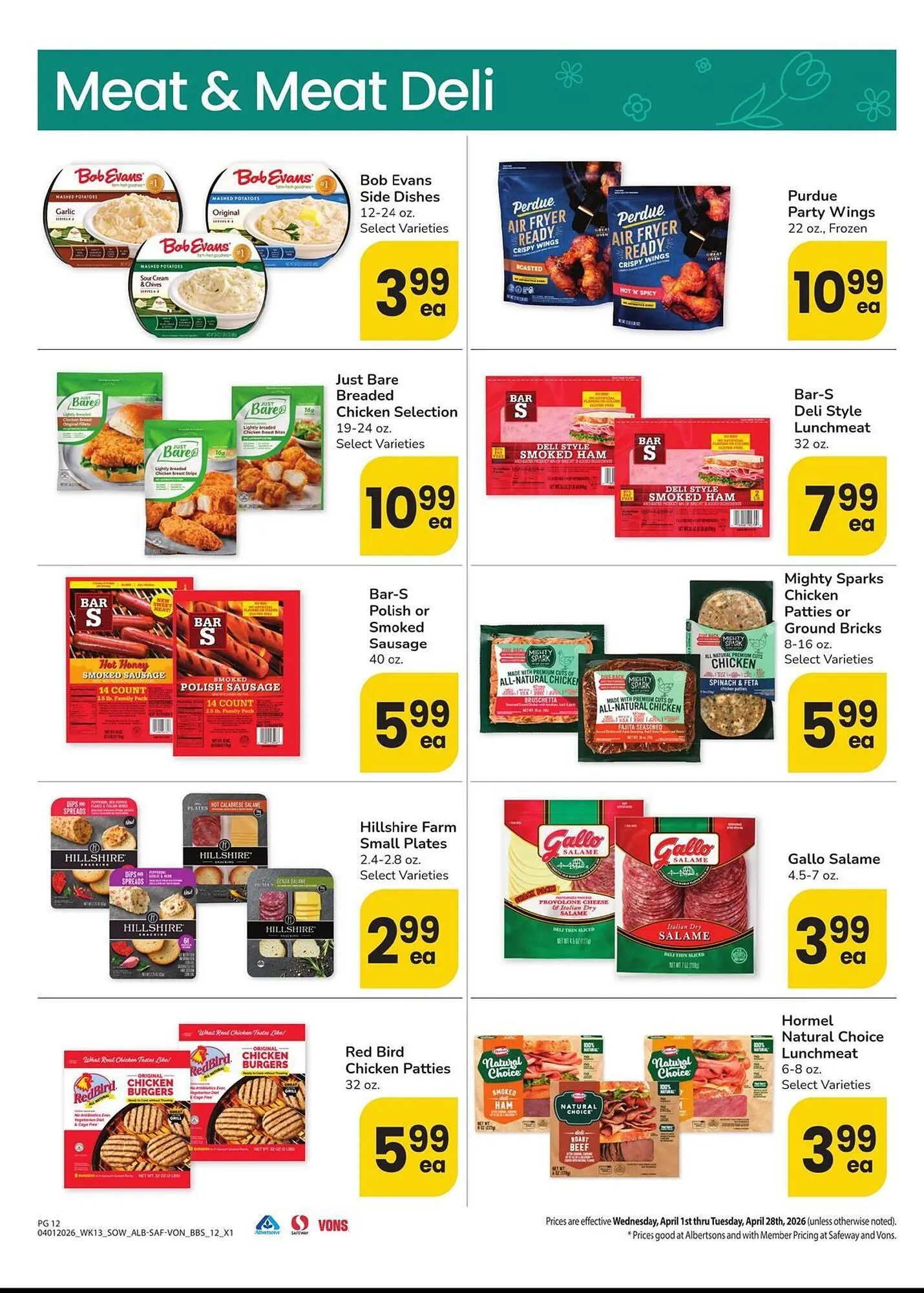 Weekly ad Safeway weekly ad from April 1 to April 28 2026 - Page 12