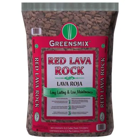 Greensmix Red Decorative Stone 0.5 cu ft 25 lb