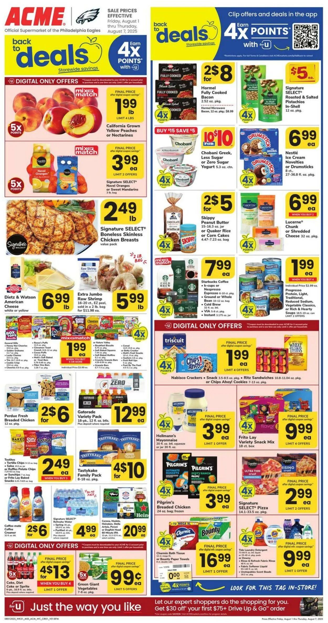 Weekly ad Acme Current weekly ad from August 1 to August 7 2025 - Page 1