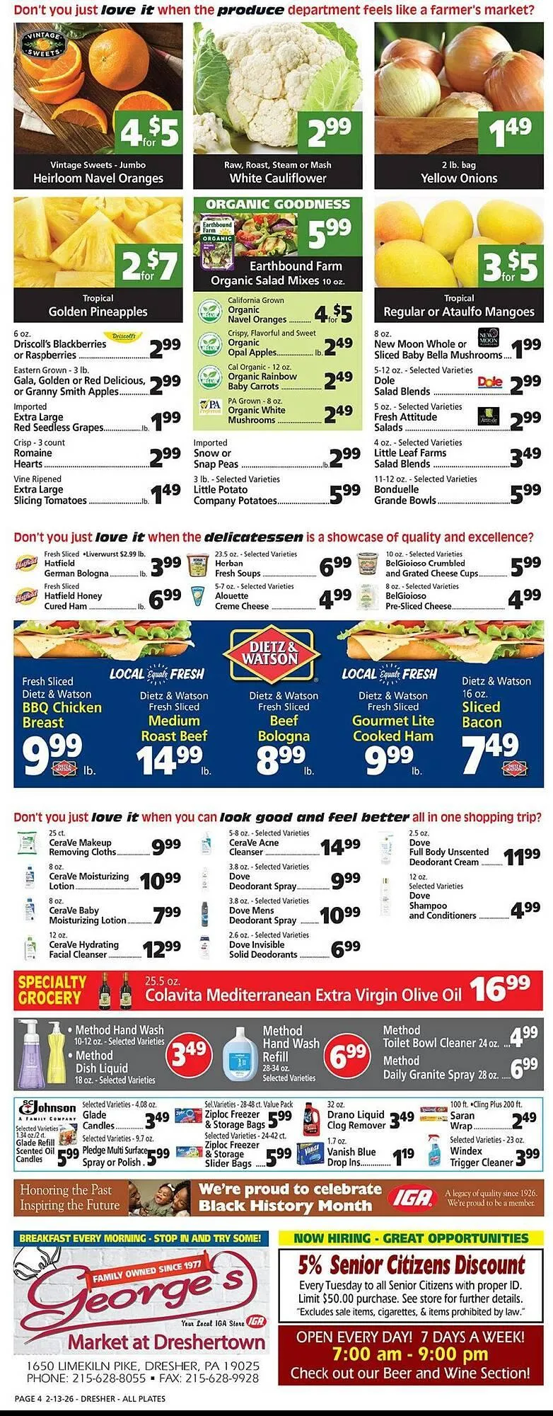 Weekly ad George's Market weekly ad from February 13 to February 19 2026 - Page 4