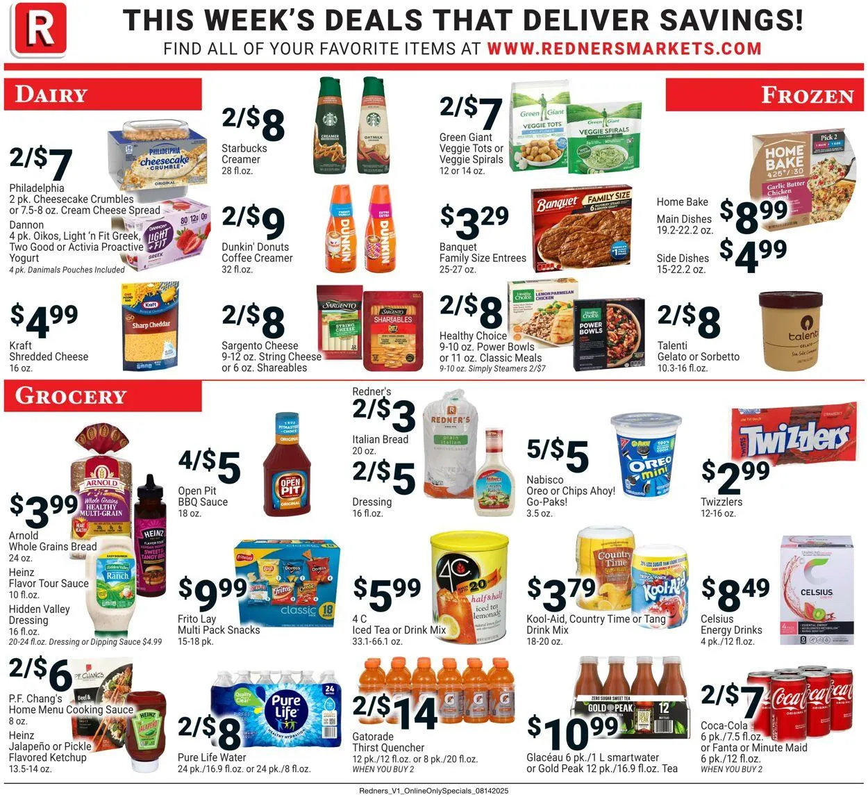 Weekly ad Redner’s Warehouse Market Current weekly ad from August 14 to August 20 2025 - Page 9