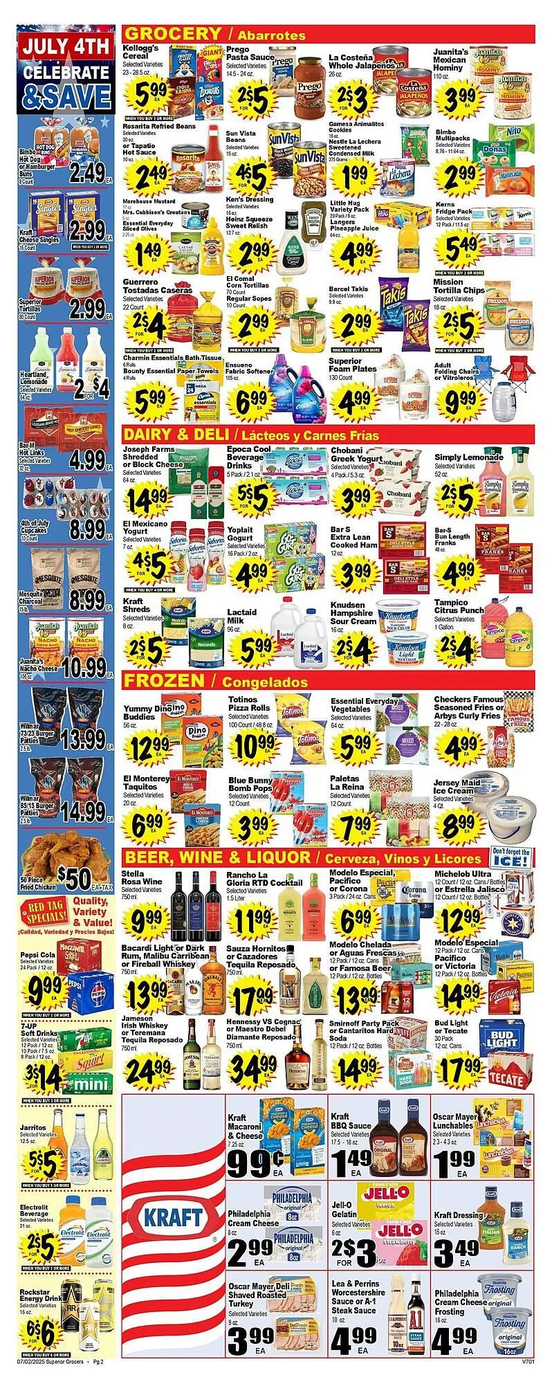 Weekly ad Superior Grocers Weekly Ad from July 2 to July 8 2025 - Page 2