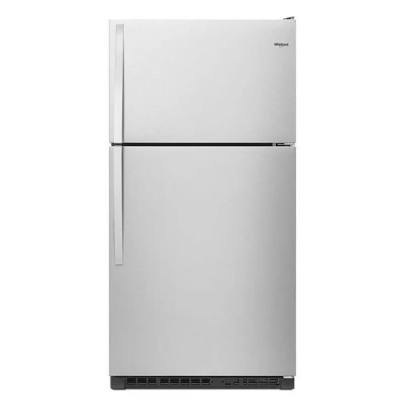 Whirlpool 33 in. 20.5 cu. ft. Top Freezer Refrigerator - Fingerprint Resistant Stainless Steel