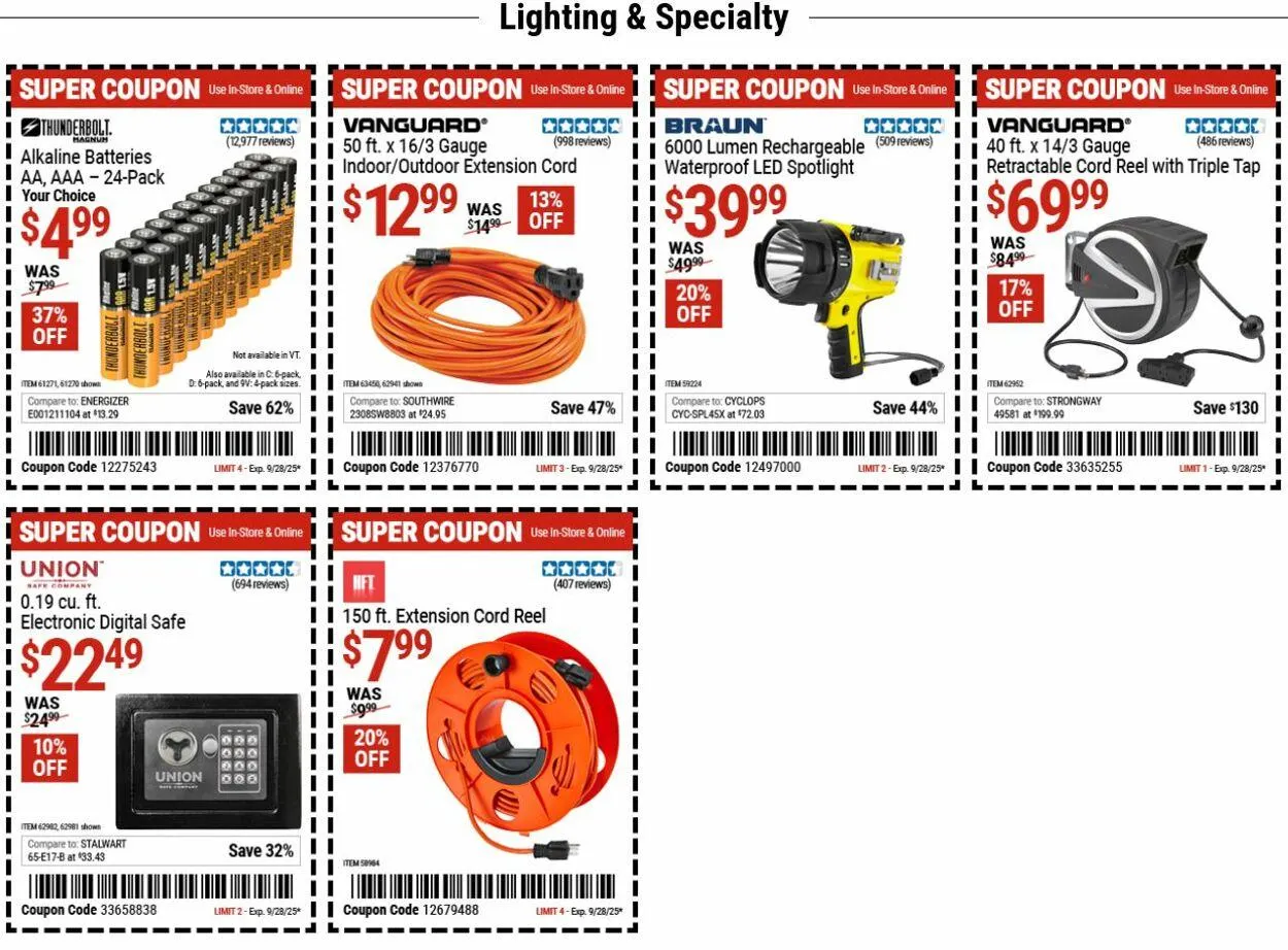 Weekly ad Harbor Freight from September 15 to September 24 2025 - Page 5