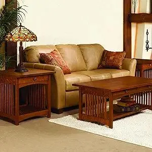 Woodcraft Project Paper Plan To Build Mission Coffee And End Table - Material Not Included