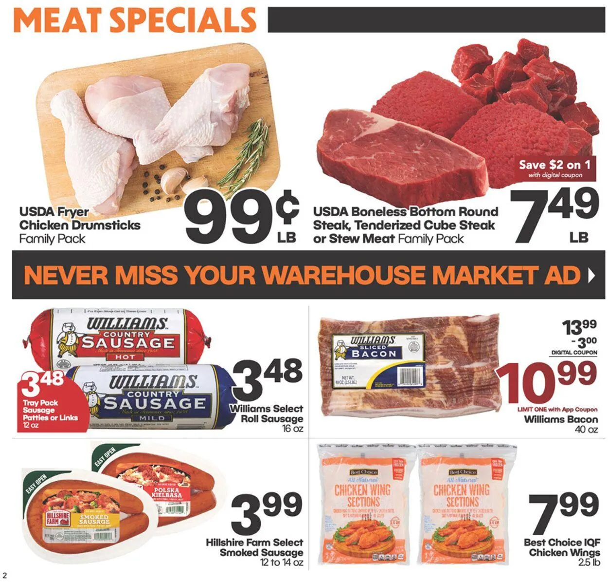 Weekly ad Warehouse Market from October 22 to October 28 2025 - Page 2