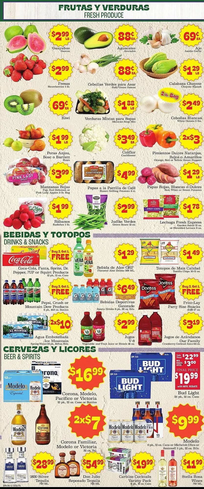 Weekly ad Supermercado Nuestra Familia weekly ad from April 12 to April 18 2026 - Page 3