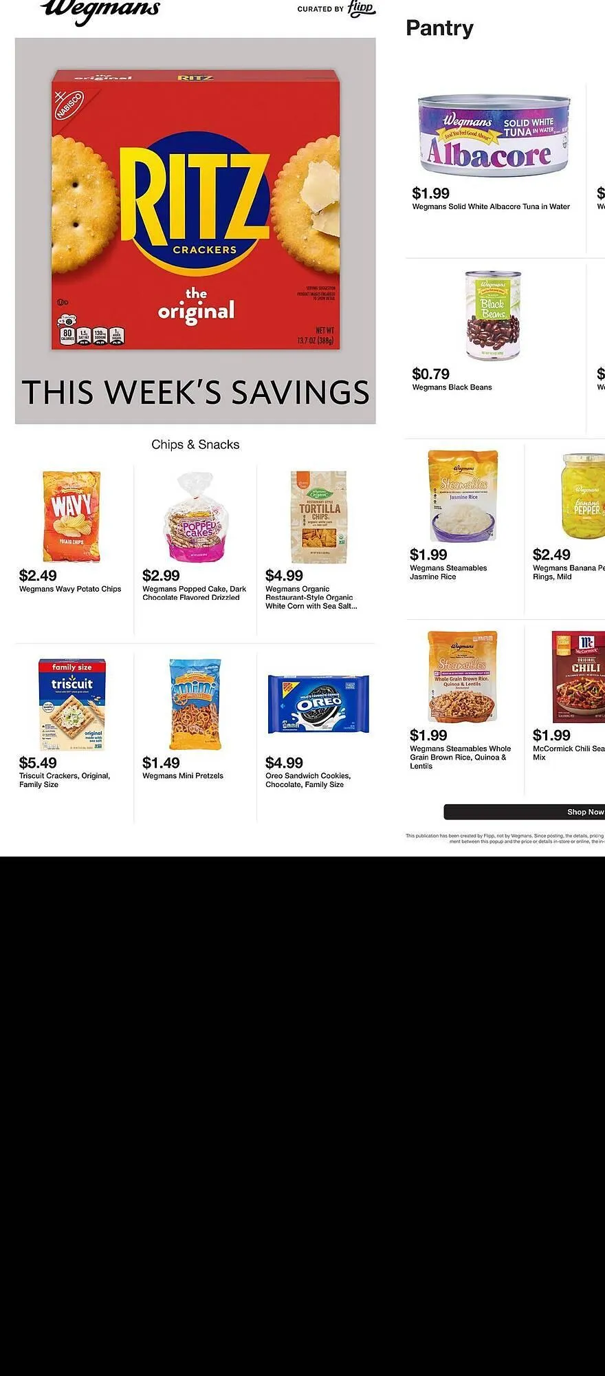 Weekly ad Wegmans flyer from February 24 to March 9 2026 - Page 1