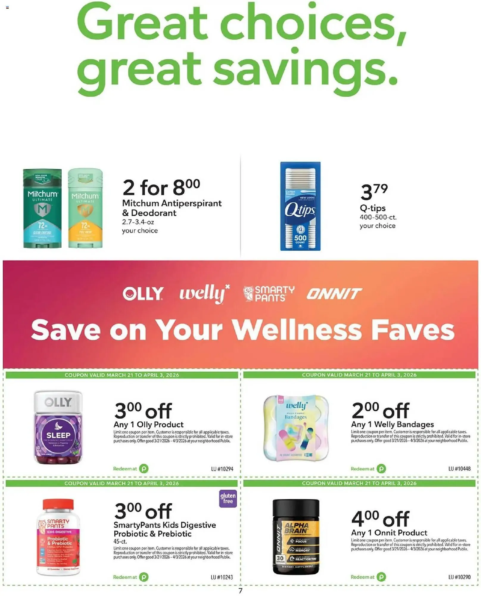 Weekly ad Publix weekly ad from March 21 to April 3 2026 - Page 7