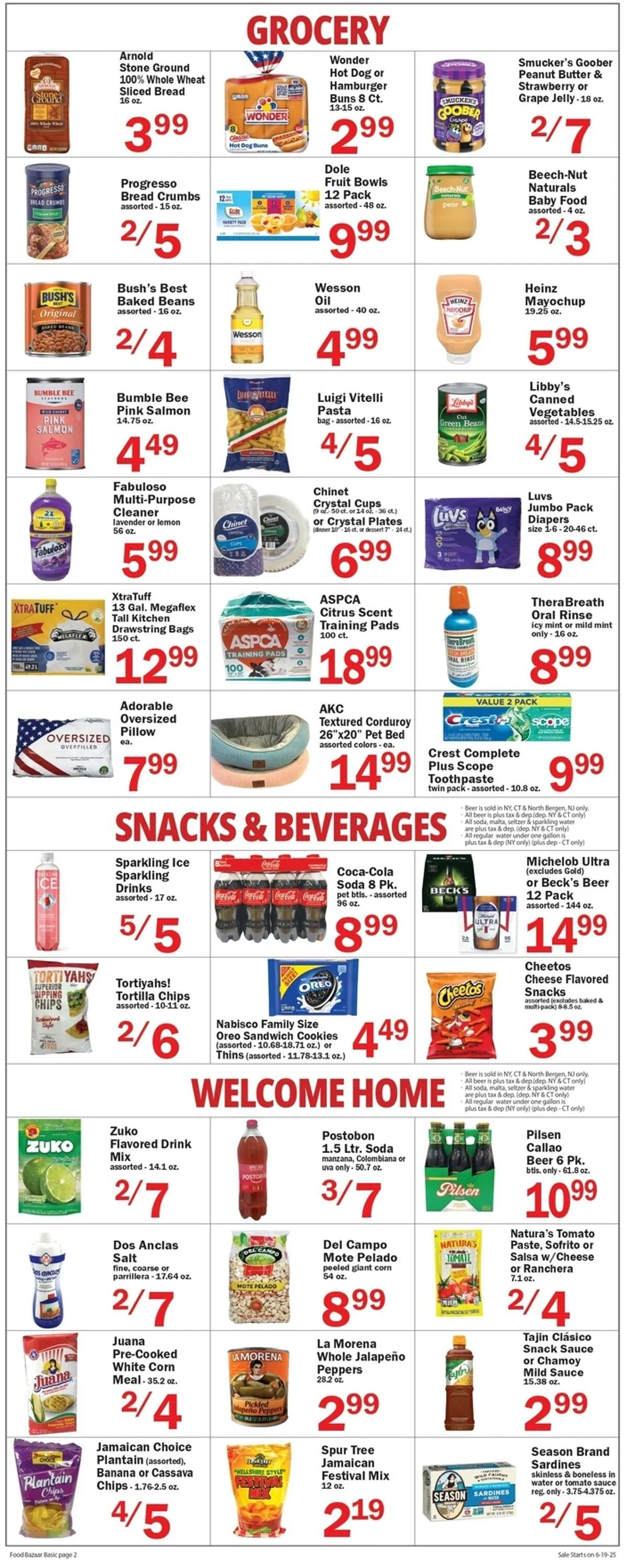 Weekly ad Food Bazaar Current weekly ad from June 19 to June 25 2025 - Page 2