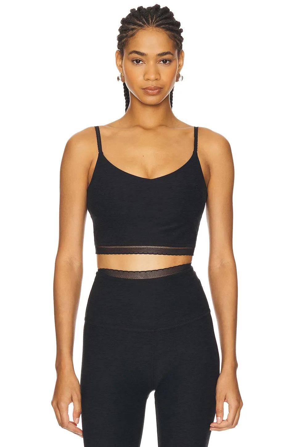 Spacedye Allure Lace High Cropped Tank