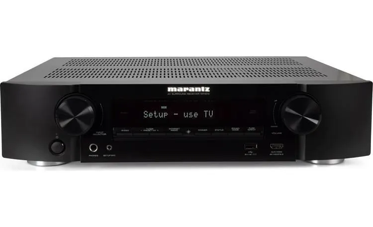 Marantz NR1510 5.2-channel slimline home theater receiver with Wi-Fi®, Apple® AirPlay® 2, and Amazon Alexa compatibility
