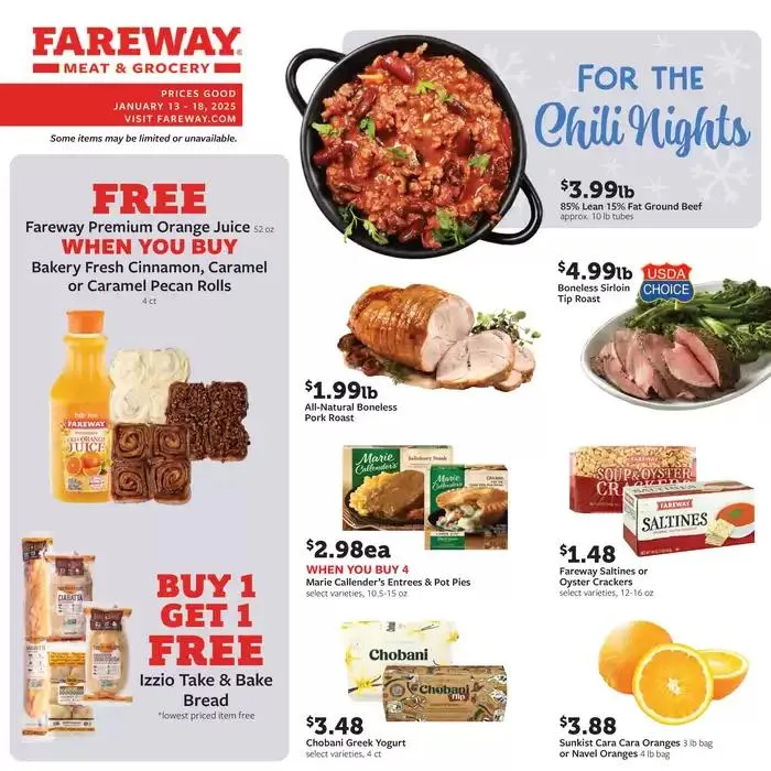 Weekly ad Attractive special offers for everyone from January 12 to January 19 2025 - Page 1