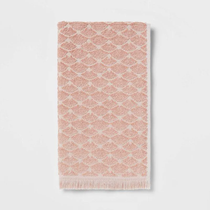 Scallop Towel Clay Pink - Threshold™