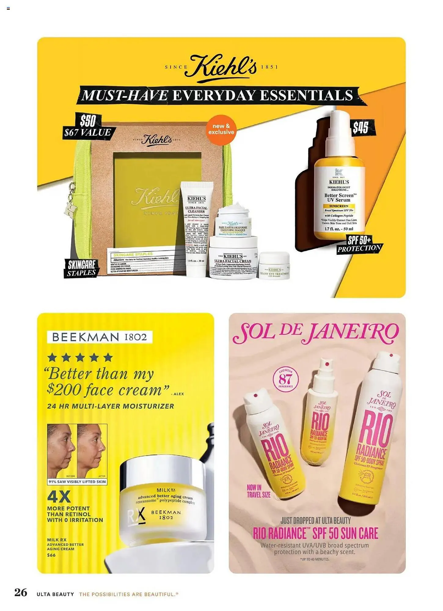 Weekly ad Ulta Beauty Weekly Ad from April 6 to April 19 2025 - Page 26