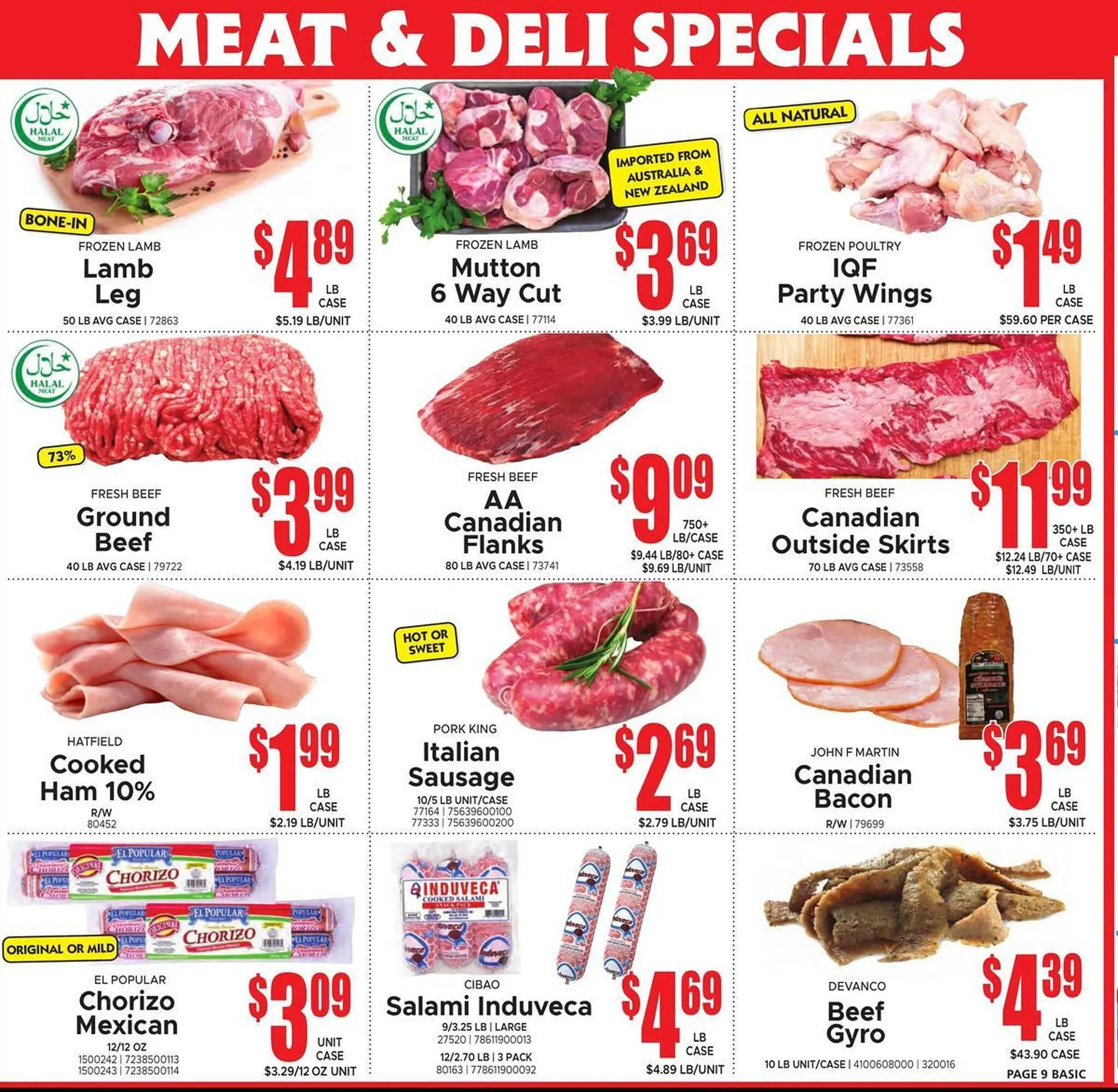 Weekly promotion Jetro flyer spanning from April 29 to May 14 2026 - Page 9 for Catalogue 365