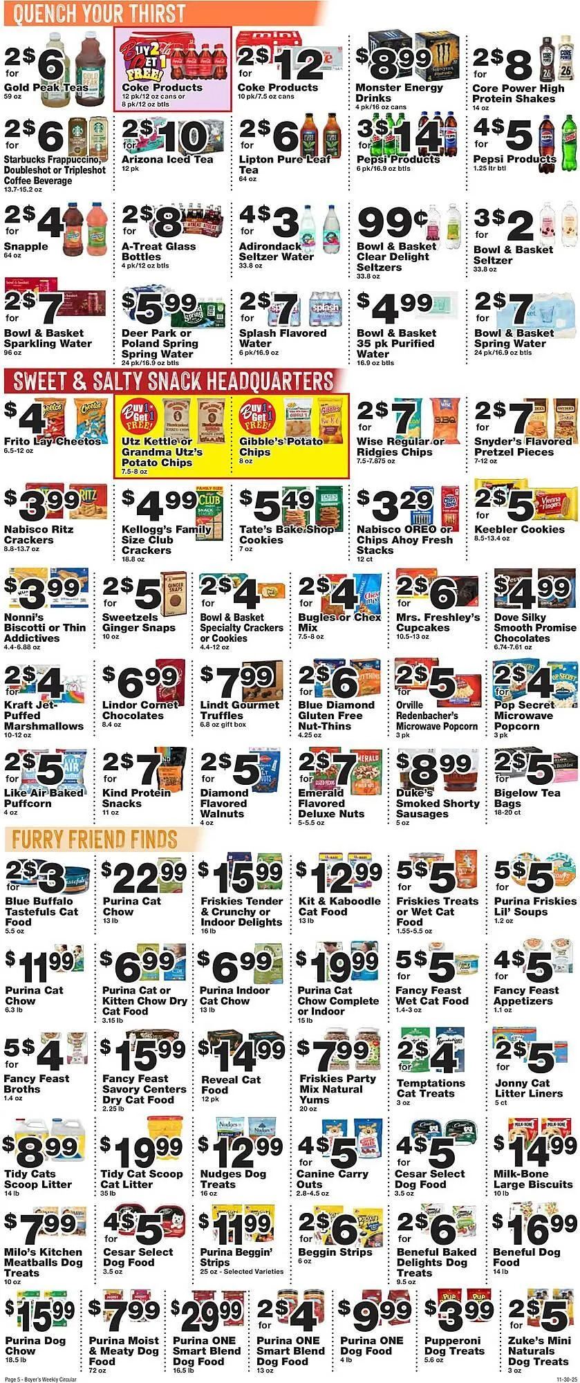 Weekly ad Boyer's Food Markets weekly ad from November 30 to December 6 2025 - Page 7