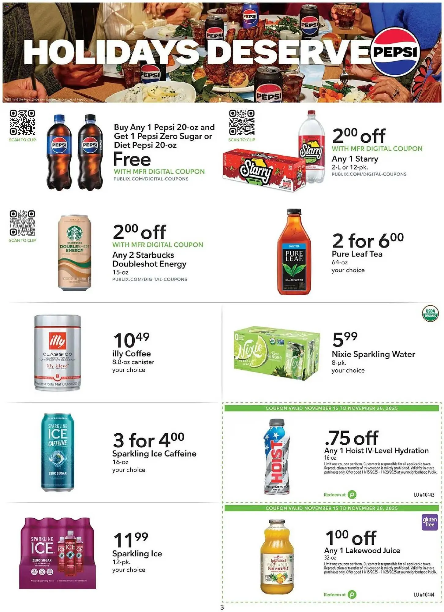 Weekly ad Publix weekly ad from November 15 to November 29 2025 - Page 3