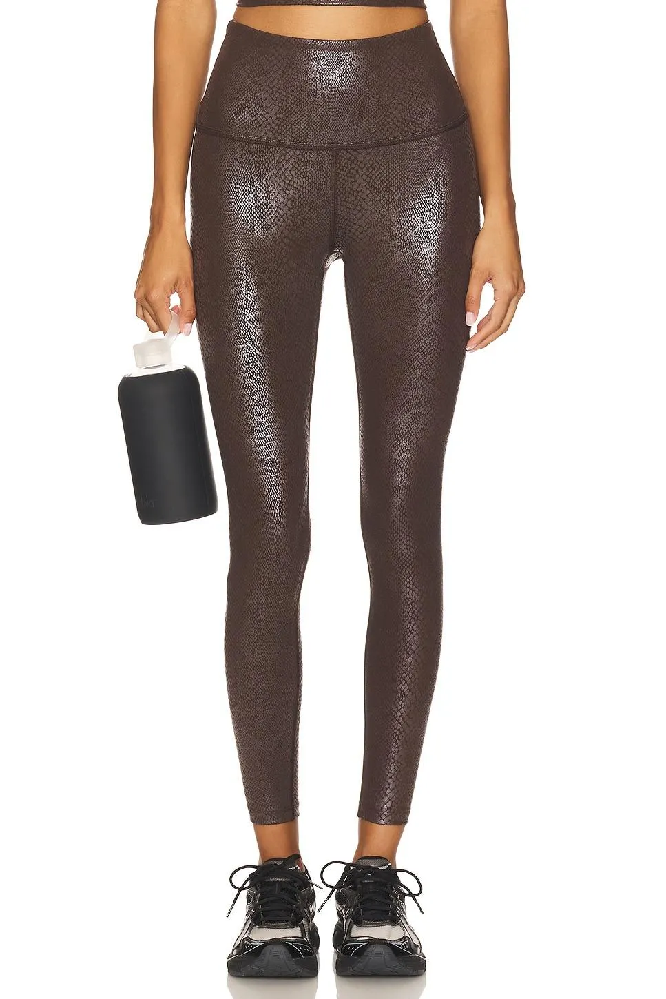 Power Shine High Waisted Midi Legging