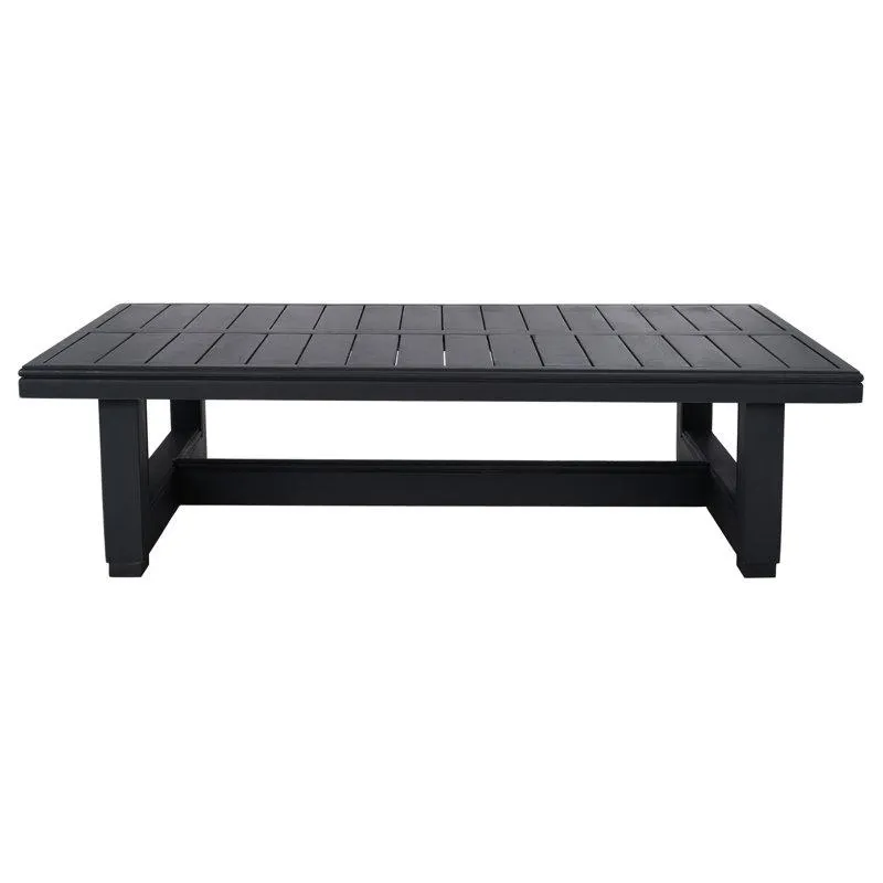 Melrose 50'' Metal Outdoor Coffee Table