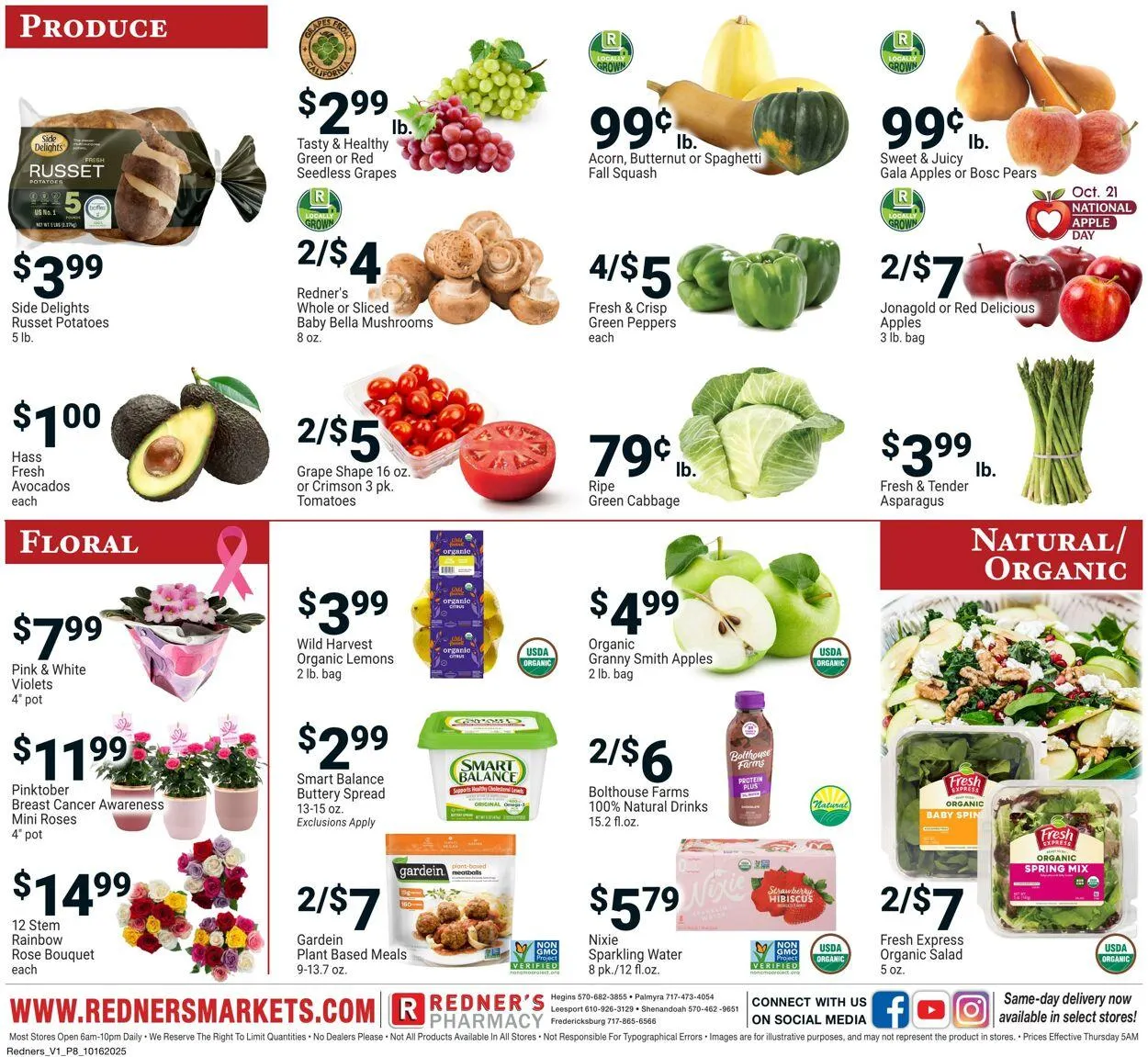 Weekly ad Redner's Markets from October 16 to October 22 2025 - Page 8