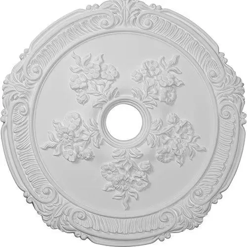 Restorers Architectural Attica with Rose Urethane Ceiling Medallion