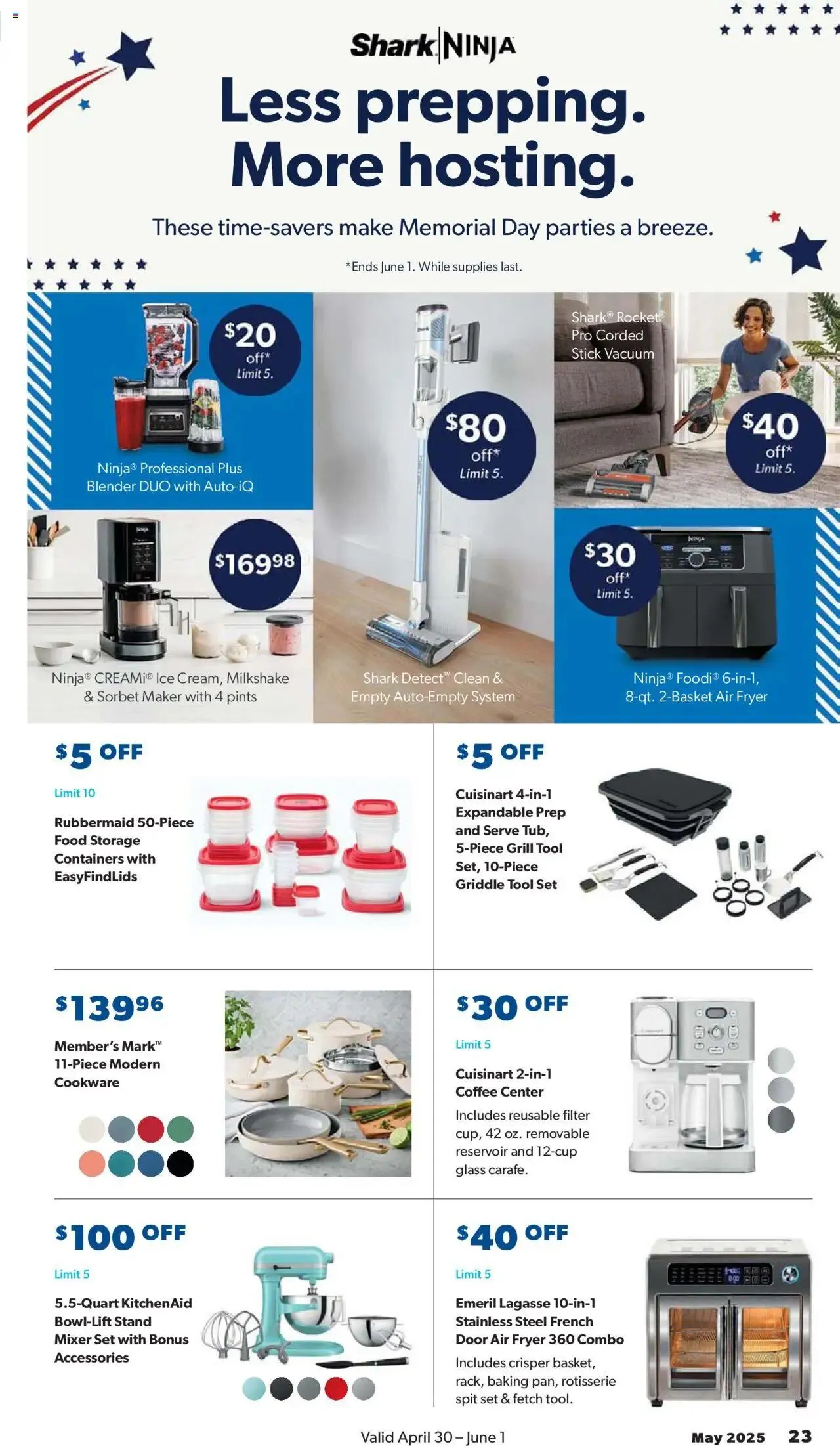 Weekly ad Sam's Club Savings Book May 2025 from April 30 to June 1 2025 - Page 23