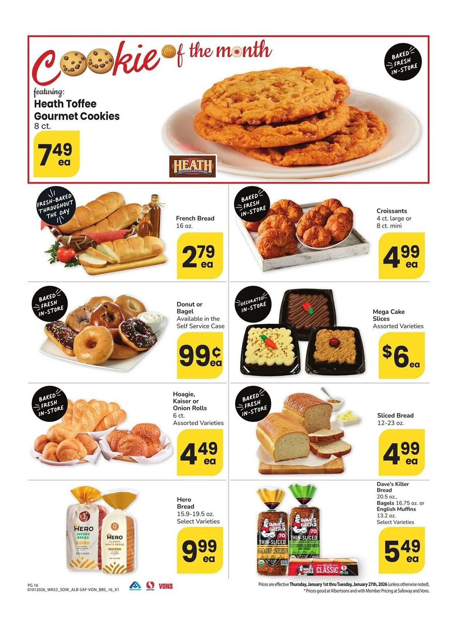 Weekly ad Albertsons weekly ad from January 1 to January 27 2026 - Page 16