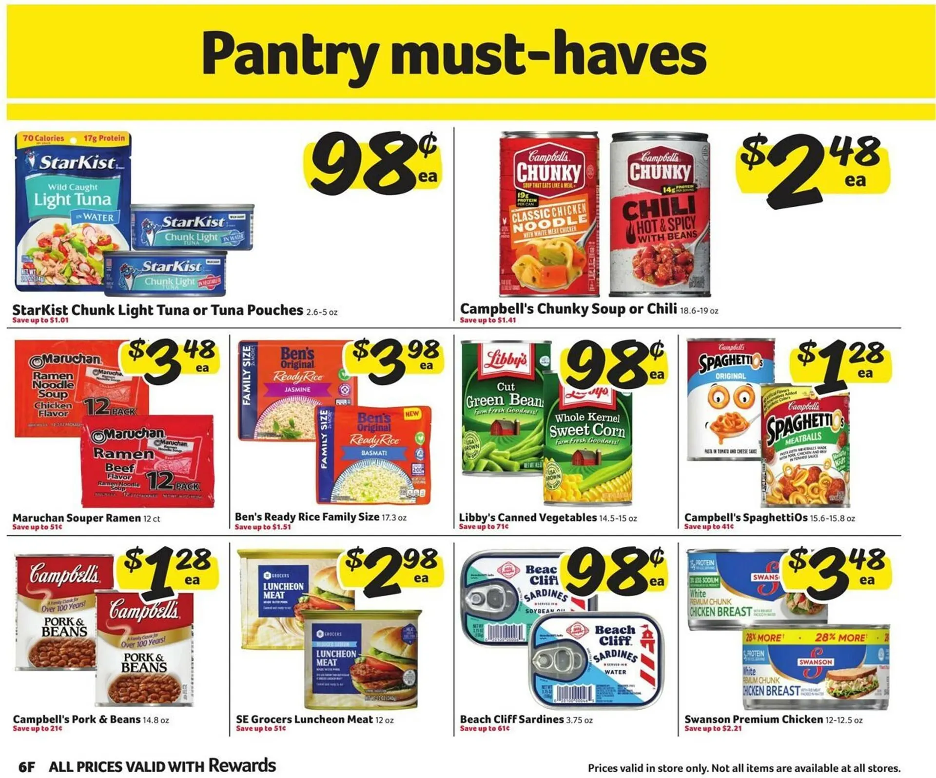 Weekly ad Harveys Supermarkets Weekly Ad from August 6 to August 19 2025 - Page 6
