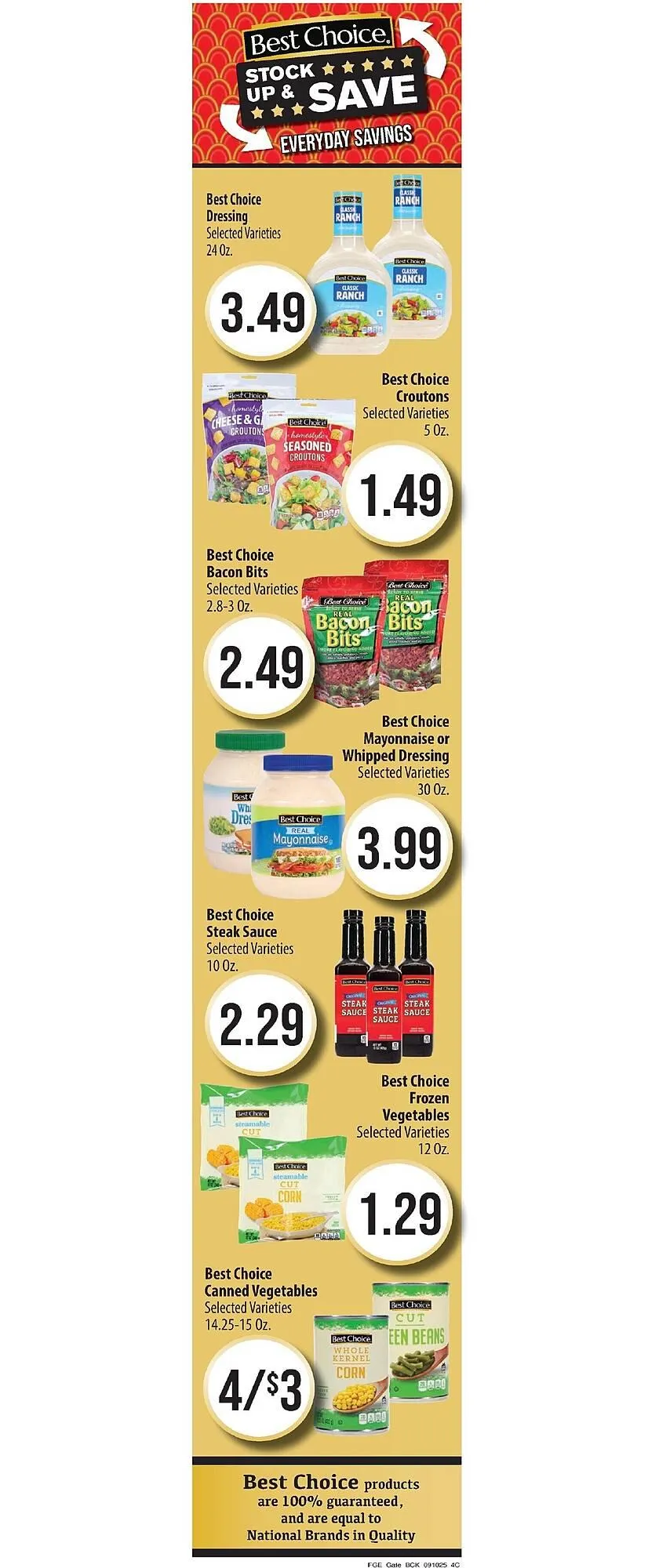 Weekly promotion Edwards Food Giant weekly ad spanning from September 10 to September 16 2025 - Page 6 for Catalogue 365