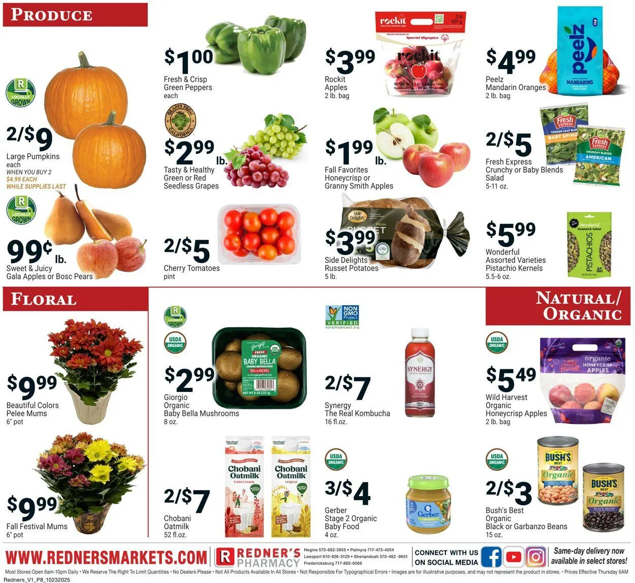 Weekly ad Redner’s Warehouse Market Current weekly ad from October 23 to October 29 2025 - Page 8