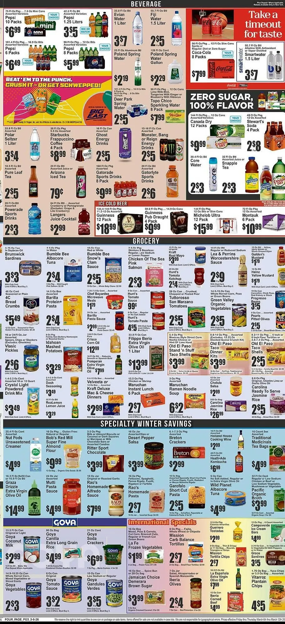 Weekly ad Key Food circular from March 6 to March 12 2026 - Page 4