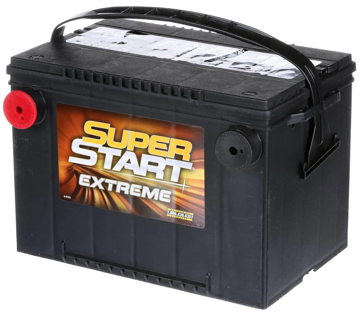 Super Start Extreme Standard Flooded Side Post Battery Group Size 78 - 78EXT