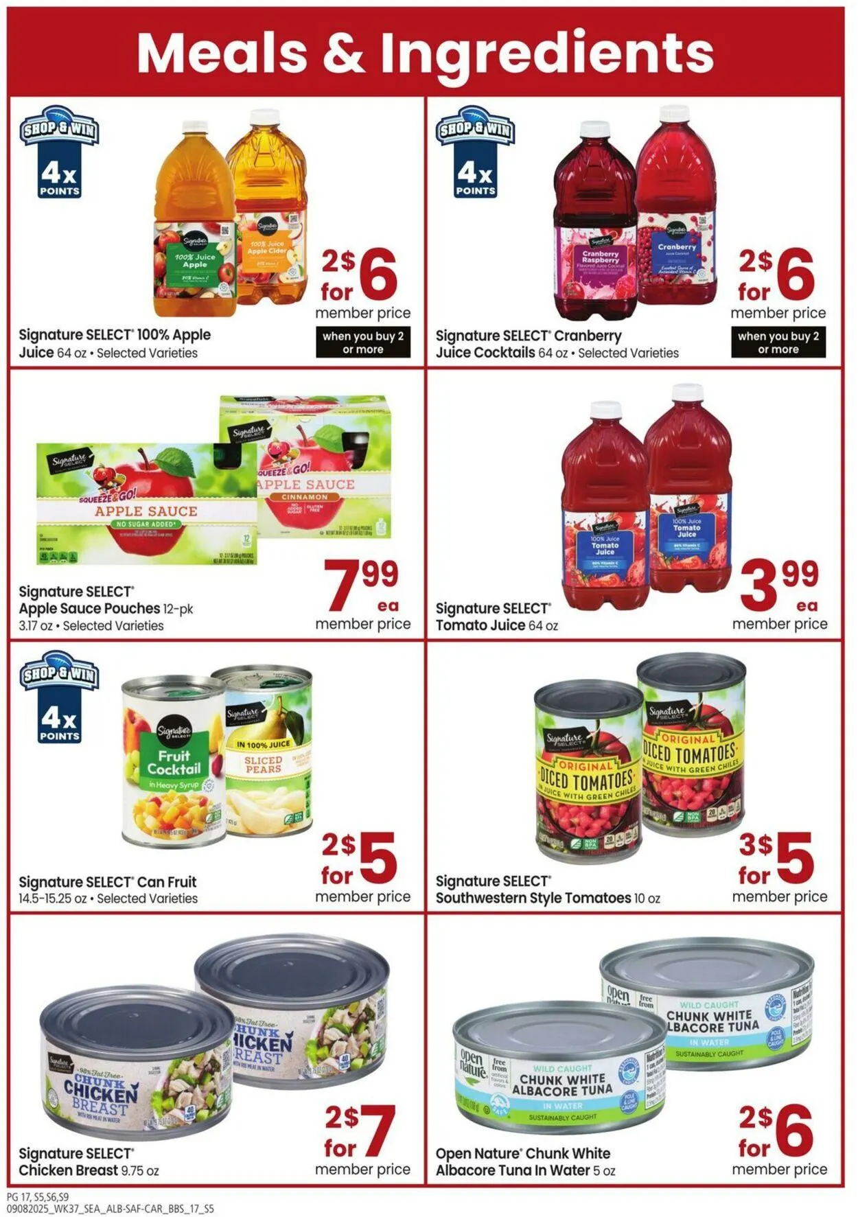 Weekly ad Carrs from September 9 to October 5 2025 - Page 17