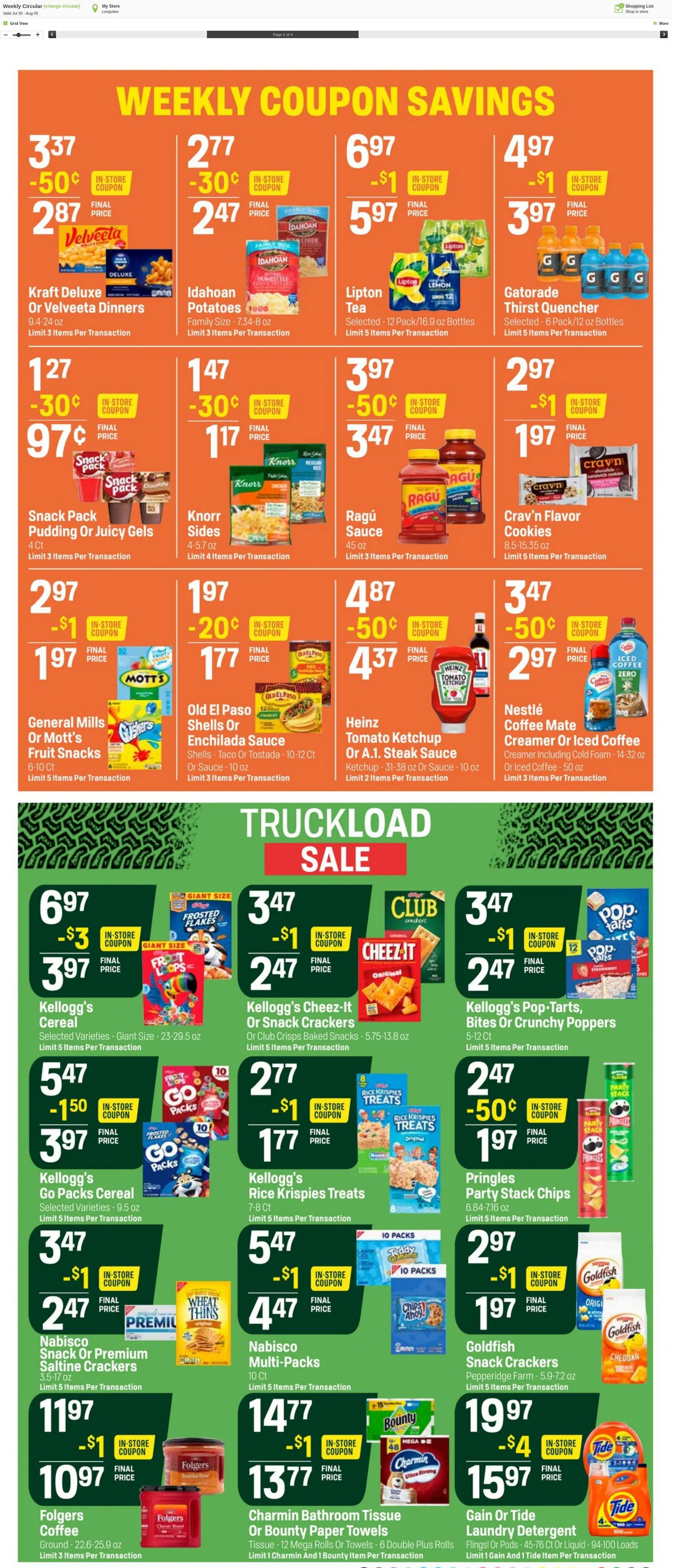 Weekly ad Super1Foods from July 30 to August 5 2025 - Page 2