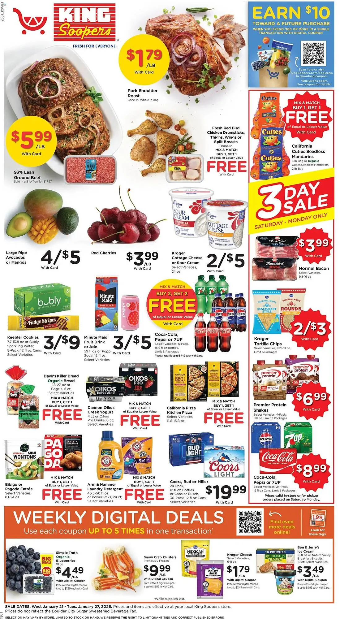 Weekly ad King Soopers weekly ad from January 21 to January 27 2026 - Page 1
