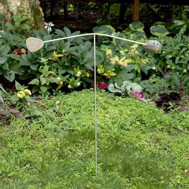 Comedy + Tragedy Kinetic Balance Sculpture