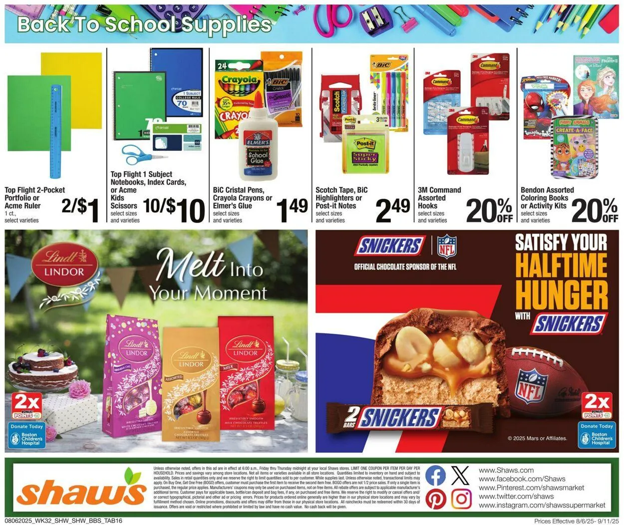 Weekly ad Shaws from August 6 to September 11 2025 - Page 16