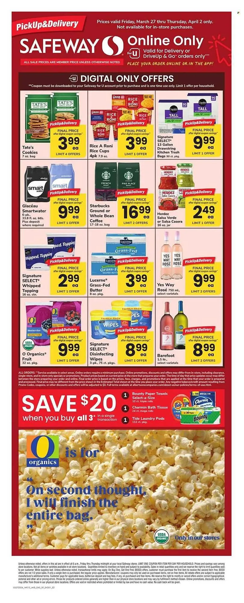 Weekly ad Safeway weekly ad from March 27 to April 2 2026 - Page 1