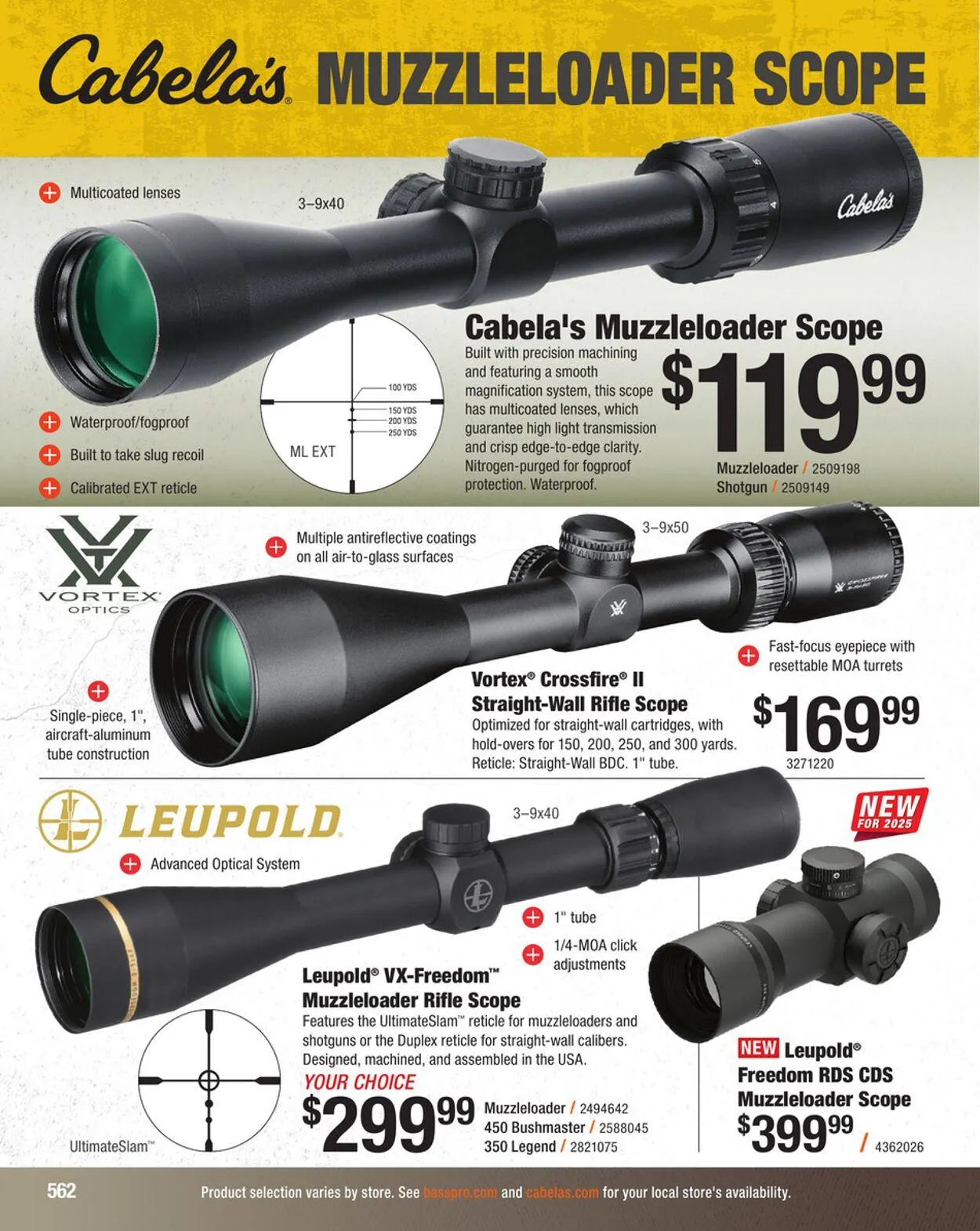 Weekly ad Bass Pro Current weekly ad from August 20 to September 3 2025 - Page 562