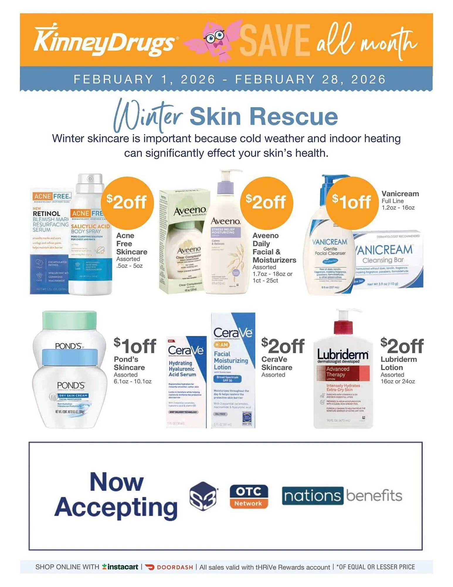 Weekly ad Kinney Drugs weekly ad from February 1 to February 28 2026 - Page 1