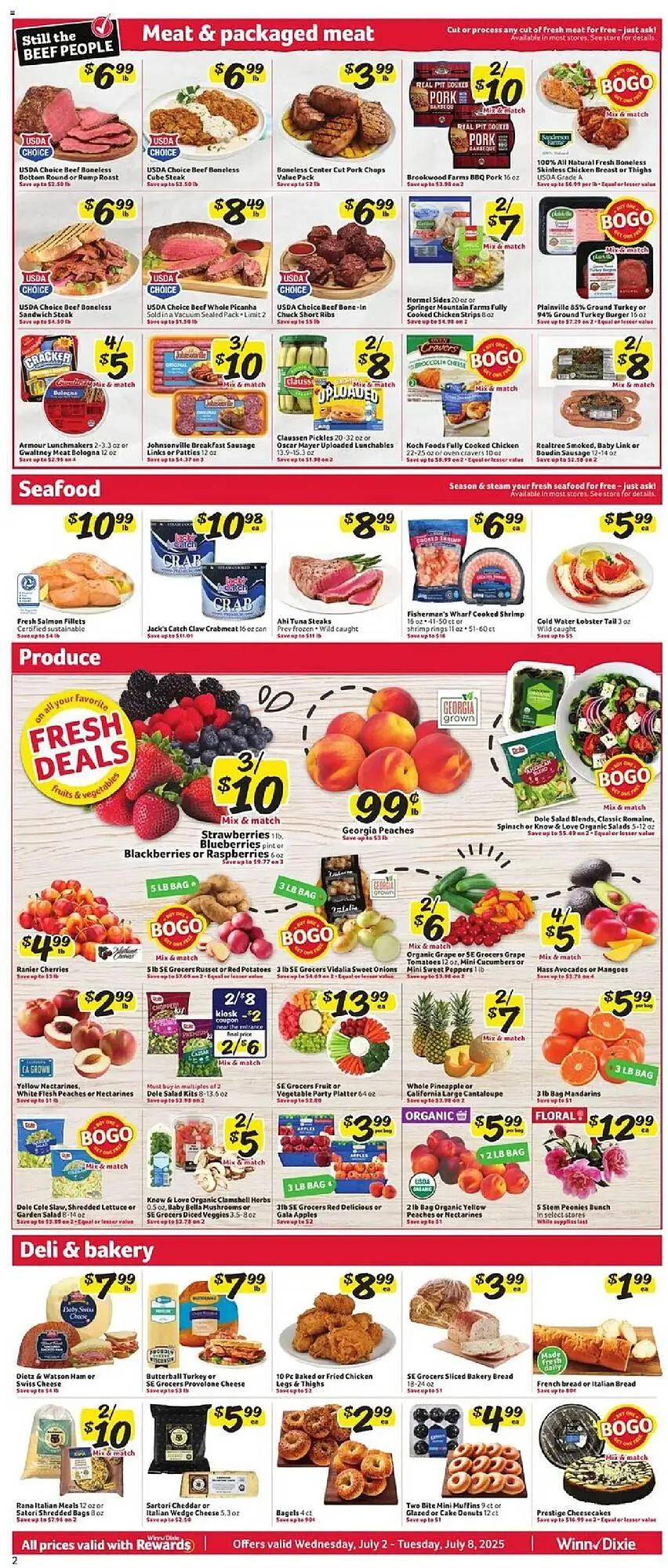 Weekly ad Winn Dixie Weekly Ad from July 2 to July 9 2025 - Page 4