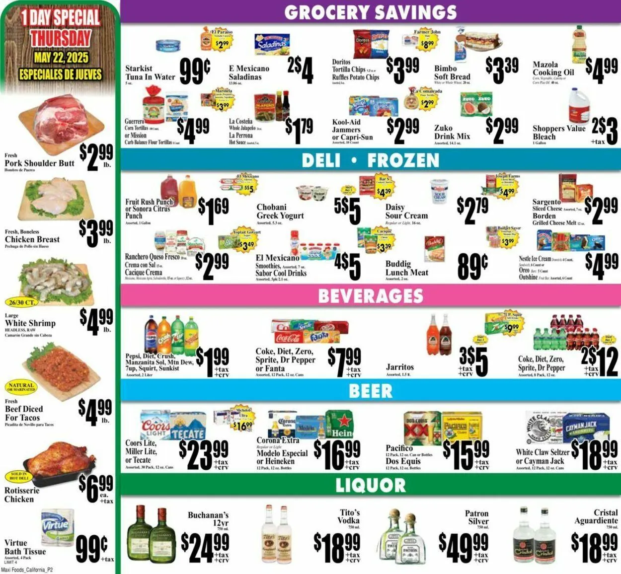 Weekly ad Maxi Foods Current weekly ad from May 21 to May 27 2025 - Page 2
