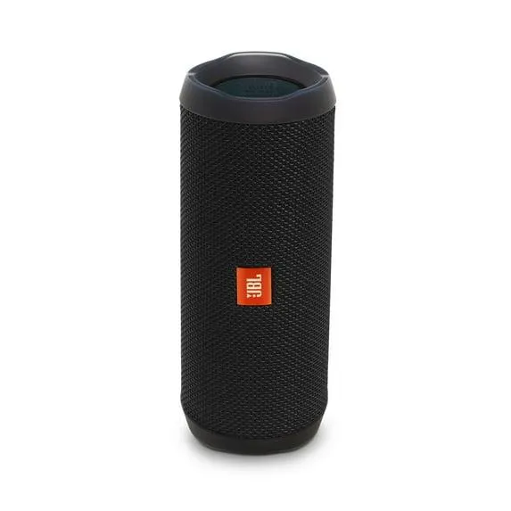 JBL Flip 4 - A full-featured waterproof portable Bluetooth speaker with surprisingly powerful sound. - Black