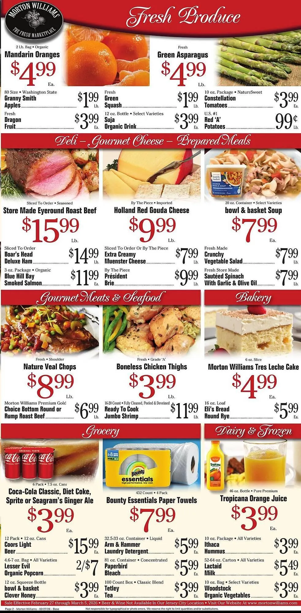 Weekly ad Morton Williams weekly ad from February 27 to March 5 2026 - Page 2
