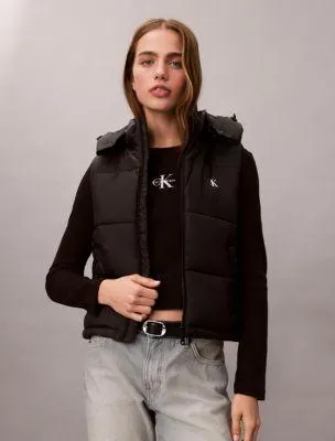 Nylon Monogram Puffer Vest
